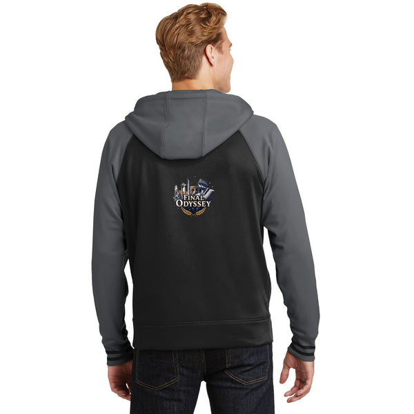 Final Odyssey™ varsity fleece full-zip — back print