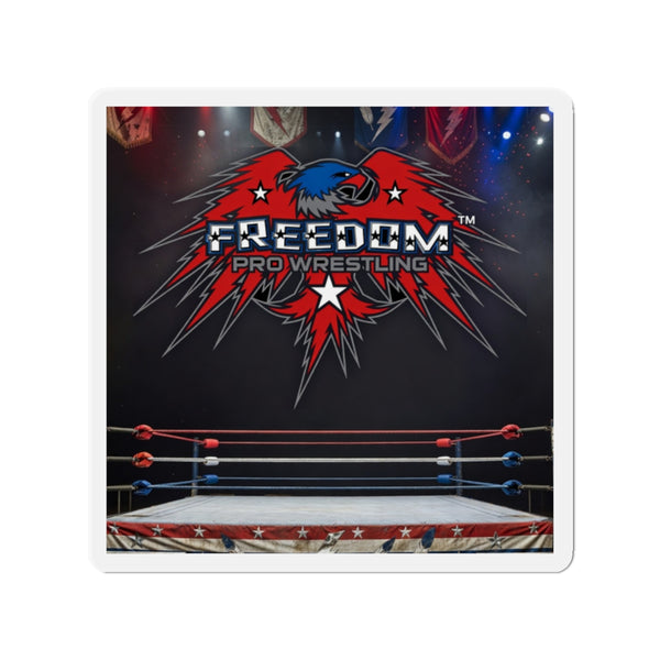 Freedom Pro Wrestling™ Die-Cut Magnet
