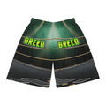 Greed™ Basketball Shorts (AOP)