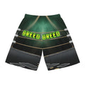 Greed™ Basketball Shorts (AOP)