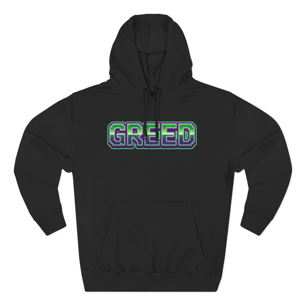 Greed™ Three-Panel Fleece Hoodie