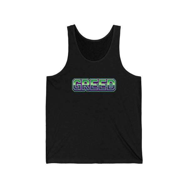 Greed™ Unisex Jersey Tank