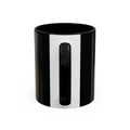 Greed™ Accent Coffee Mug — gold vault background, back