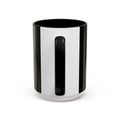Greed™ Accent Coffee Mug — gold vault background, back