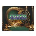 Greed™ Puzzle (120, 252, 500-Piece) — gold vault background, front