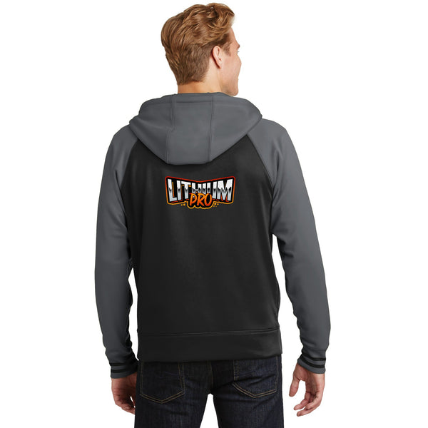 Lithium Pro™ varsity fleece full-zip — back print