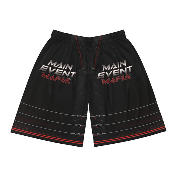 Main Event Mafia™ Basketball Shorts (AOP)