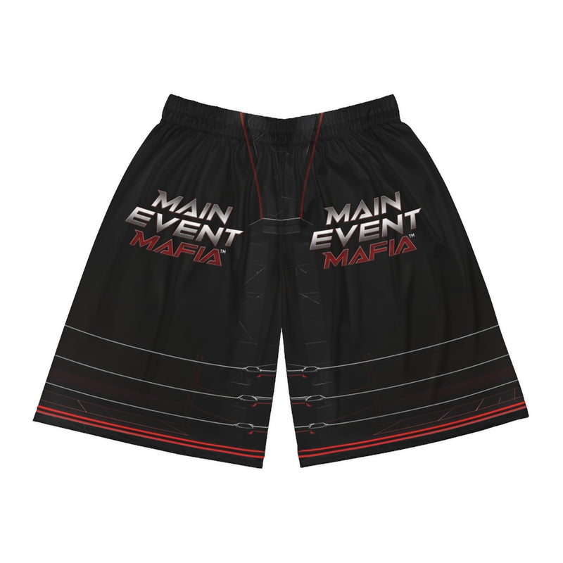 Main Event Mafia™ Basketball Shorts (AOP)