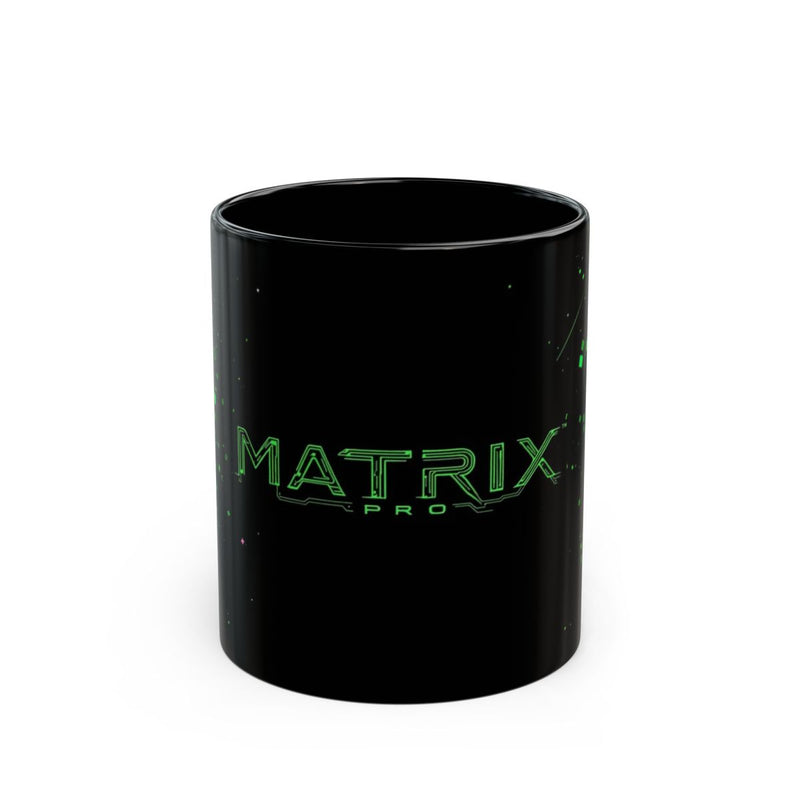 Matrix Pro™ Black Mug