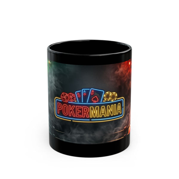 PokerMania™ Black Mug