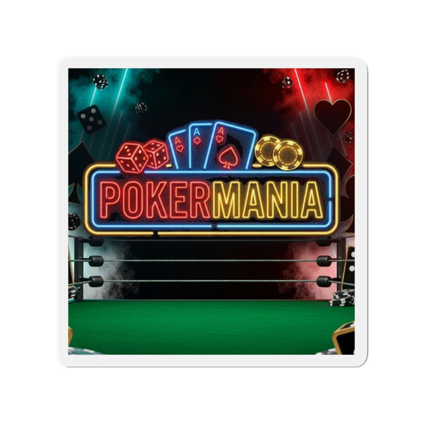 PokerMania™ Die-Cut Magnet