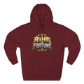 Ring of Fortune™ Burgundy Three-Panel Fleece Hoodie