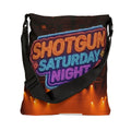 Shotgun Saturday Night™ Adjustable Tote Bag (AOP)