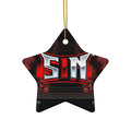 SIN™ Ceramic Ornament
