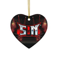 SIN™ Ceramic Ornament