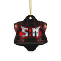 SIN™ Ceramic Ornament