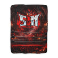 SIN™ Sherpa Fleece Blanket