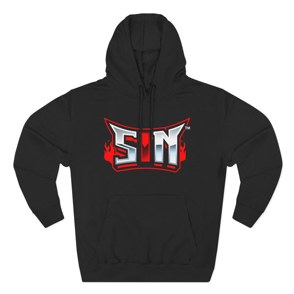 SIN™ Three-Panel Fleece Hoodie