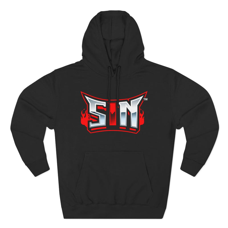 SIN™ Three-Panel Fleece Hoodie