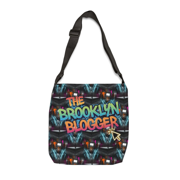 The Brooklyn Blogger™ Adjustable Tote Bag (AOP)