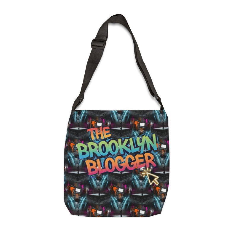 The Brooklyn Blogger™ Adjustable Tote Bag (AOP)