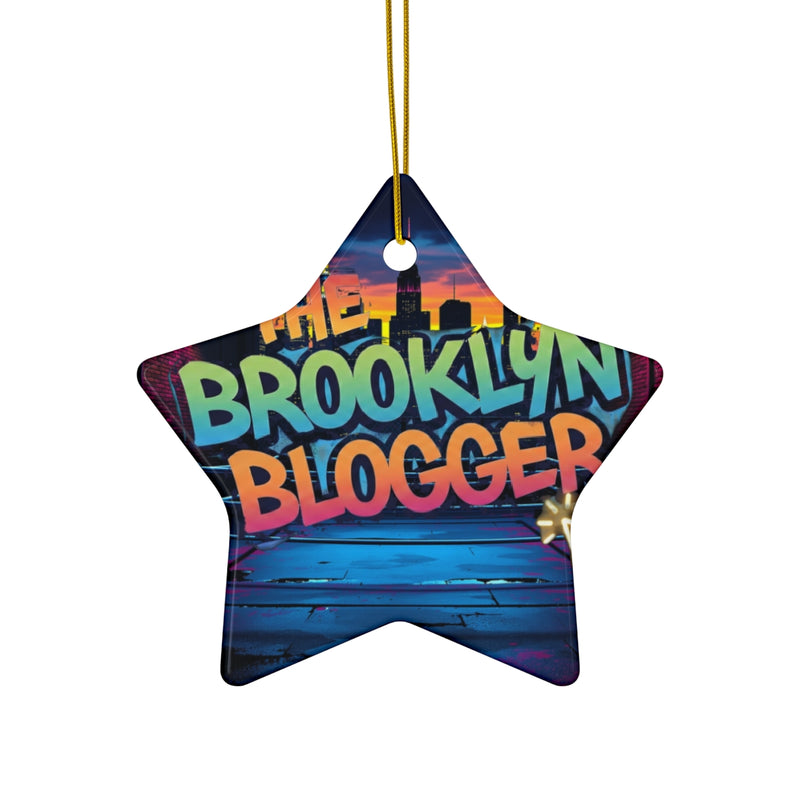 The Brooklyn Blogger™ Ceramic Ornament