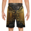 The Iron Chic™ Basketball Shorts (AOP)