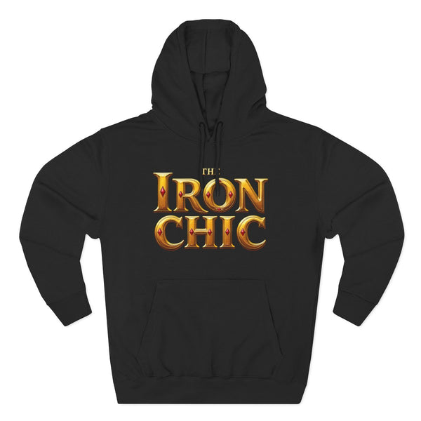 The Iron Chic™ Three-Panel Fleece Hoodie