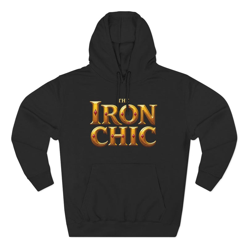 The Iron Chic™ Three-Panel Fleece Hoodie