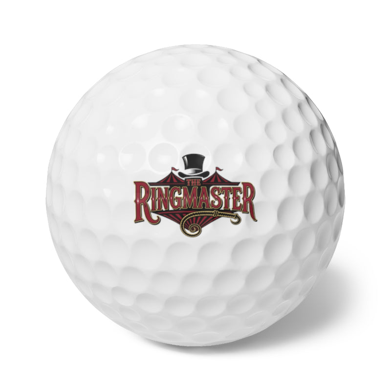 The Ringmaster™ Golf Balls, 6pcs