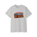 Three Stages of Hell™ Unisex Ultra Cotton Tee (Ice Grey)