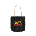 The Big Bang™ Canvas Tote Bag — all-over-print background, front