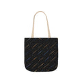 The Big Bang™ Canvas Tote Bag — all-over-print background, back