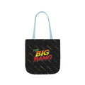The Big Bang™ Canvas Tote Bag — all-over-print background, front