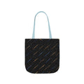 The Big Bang™ Canvas Tote Bag — all-over-print background, back
