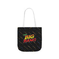 The Big Bang™ Canvas Tote Bag — all-over-print background, front