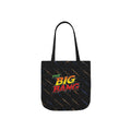 The Big Bang™ Canvas Tote Bag — all-over-print background, front