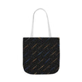 The Big Bang™ Canvas Tote Bag — all-over-print background, back