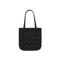 The Big Bang™ Canvas Tote Bag — all-over-print background, back