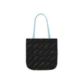 The Big Bang™ Canvas Tote Bag — all-over-print background, back
