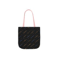 The Big Bang™ Canvas Tote Bag — all-over-print background, back