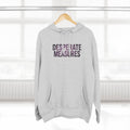 Desperate Measures™ Three-Panel Fleece Hoodie — hanging