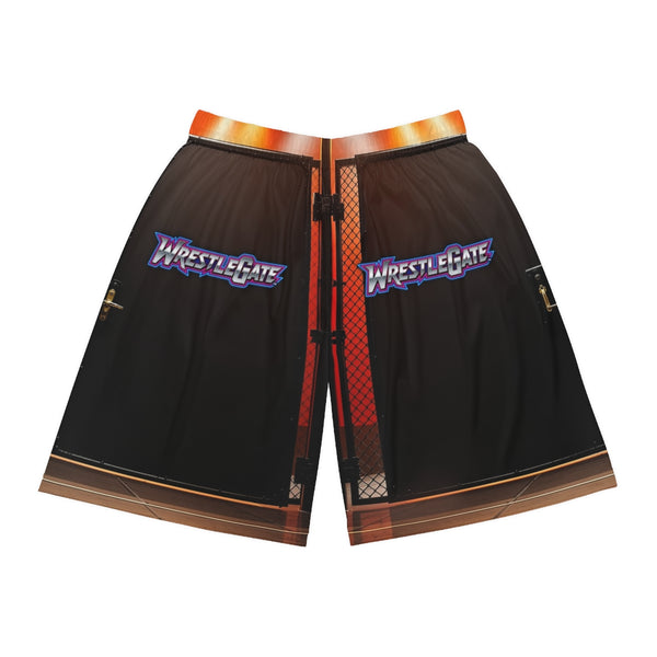 WrestleGate™ Basketball Shorts (AOP)