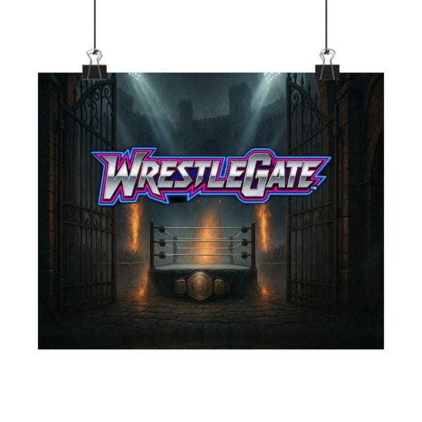 WrestleGate™ Matte Poster