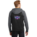 WrestleRock™ varsity fleece full-zip — back print