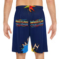 Wrestling Challenge™ Basketball Shorts (AOP)