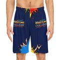 Wrestling Challenge™ Basketball Shorts (AOP)