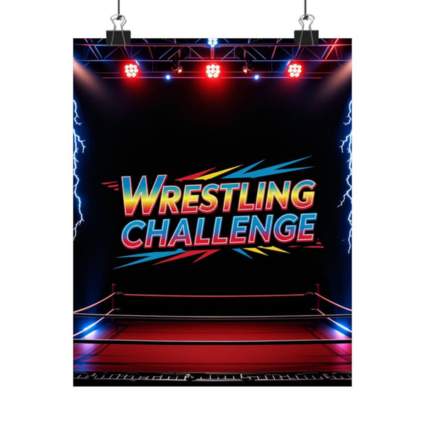 Wrestling Challenge™ Matte Poster