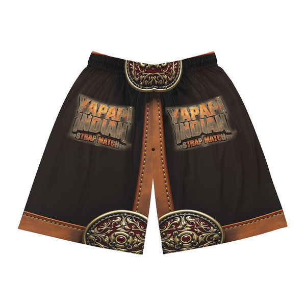 Yapapi Indian Strap Match™ Basketball Shorts (AOP)