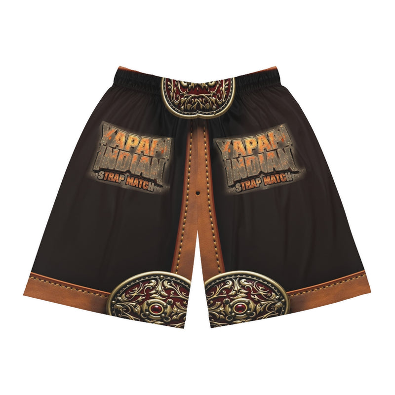 Yapapi Indian Strap Match™ Basketball Shorts (AOP)